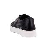 Men's Square Perforated Sneakers // Black (Euro: 41)