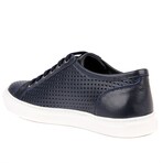 Men's Perforated Sneakers // Navy Blue (Euro: 44)