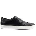 Men's Brogue Sneakers // Black (Euro: 40)