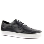 Men's Brogue Sneakers // Black (Euro: 44)