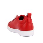 Men's Micro Perforated Sneakers // Red (Euro: 44)