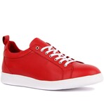 Men's Micro Perforated Sneakers // Red (Euro: 41)