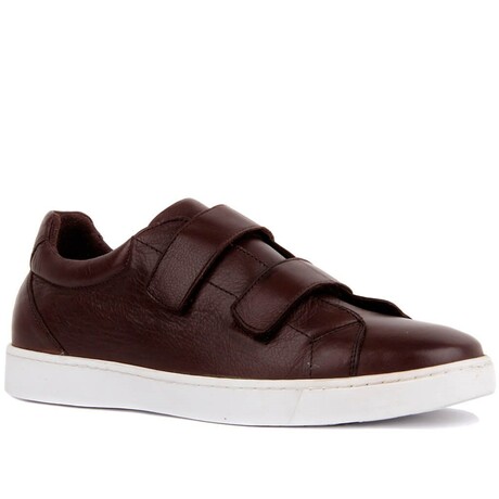 Men's Velcro Sneakers // Brown (Euro: 40)