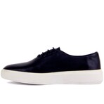 Men's Plain Casual Shoes // Navy Blue (Euro: 43)