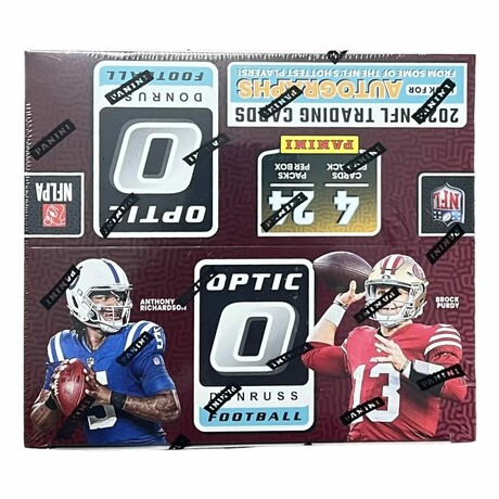 2023 Panini Donruss Optic NFL Football Retail Box // Chasing Rookies (Stroud, Richardson, Nacua, Gibbs Etc.) // Sealed Box Of Cards