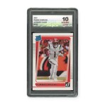 Ja'Marr Chase // 2021 Donruss Rated Rookie // Rookie Card // DGA 10 Gem Mint