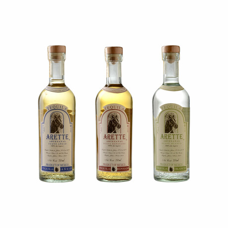 Tequila Arette Blanco, Anejo, Reposado // Set of 3