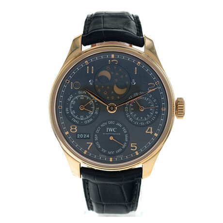 IWC Portuguese Perpetual Calendar Automatic // IW503404 // Pre-Owned