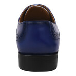 Harrison // Genuine Leather Oxford  Lace-Up Dress Shoe // Royal (US: 10.5)