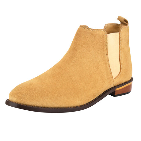 Dons // Waterproof Suede Leather Chelsea Boots // Camel (US: 7)