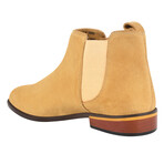 Dons //  Mens Waterproof Suede Leather Chelsea Boots // Camel (US: 12)