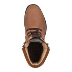 Jerry // Mens  Leather Hiking Desert Boots // Light Brown (US: 8.5)