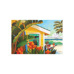 The Cottage At Crystal Cove Print on Acrylic Glass by Robin Wethe Altman (24"H x 16"W x 0.25"D)