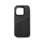 Wallet Leather Case // iPhone 15 Pro (Black)