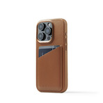 Wallet Leather Case // iPhone 15 Pro (Black)