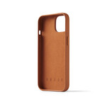 Leather MagSafe Wallet Case // iPhone 14/13 (Tan)