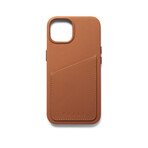 Leather MagSafe Wallet Case // iPhone 14 Pro (Tan)