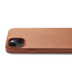 Leather Wallet Case with MagSafe // iPhone 14 Pro Max (Tan)