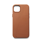 Leather Wallet Case with MagSafe // iPhone 15/14 Plus (Tan)