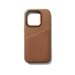 Wallet Leather Case // iPhone 15 Pro (Black)