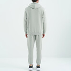 Men's Hoodie + Jogger Tracksuit Set // Stone (S)