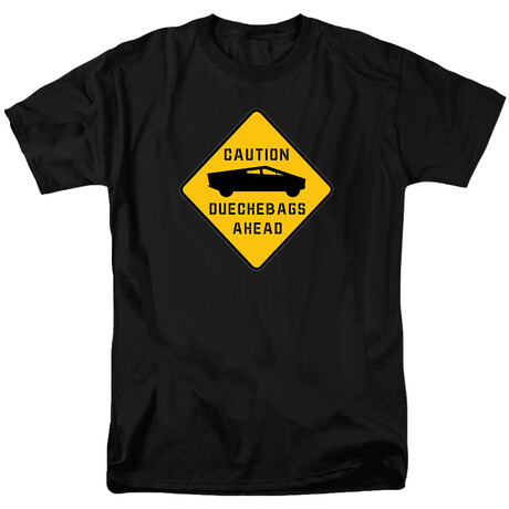 Caution Duechbags Ahead // Black (S)