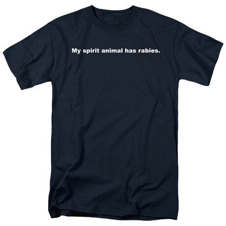 My Spirit Animal has Rabies // Navy (S)