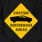 Caution Duechbags Ahead // Black (M)