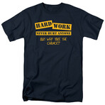 Hard Work Never Hurt Anyone but Why Take the Chance? // Navy (XL)