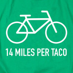 14 Miles Per Taco // Kelly Green (3XL)