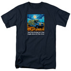 You'll be living in a Van Gogh down by the river // Navy (L)