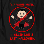 I'm a Vampire Slayer // Black (XL)