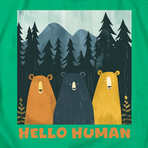 Hello Human // Kelly Green (M)