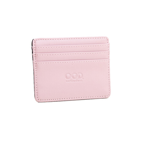 O.C.D. RFID Wallet // Black // Pink Slim