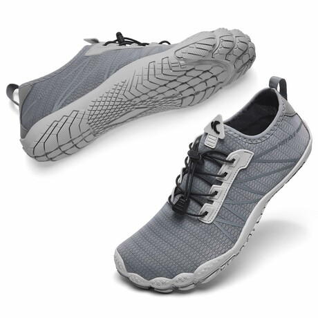 Hiitave Men's Barefoot Sport Water Shoes // Dark Gray (Euro: 40)