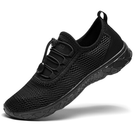 Aleader Men's Xdrain Classic Knit 3.0 Water Shoes // All Black (US: 8)