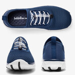 Aleader Men's Xdrain Classic Knit 3.0 Water Shoes // Navy + White (US: 10)