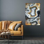 Geode Onyx Print on Acrylic Glass by5by5collective (16"H x 24"W x 0.25"D)