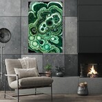 Malachite I Print on Acrylic Glass by Naomi McCavitt (16"H x 24"W x 0.25"D)