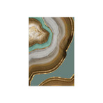 Agate Earth Tones II Print on Acrylic Glass by PI Studio (16"H x 24"W x 0.25"D)