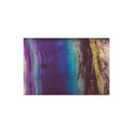 Blue Violet Fluorite Print on Acrylic Glass by Elena Kulikova (24"H x 16"W x 0.25"D)