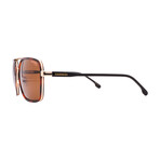 Men's // 256/S J5G Aviator Sunglasses // Dark Havana Gold + Brown