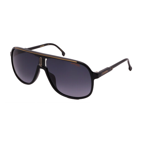 Men's // 1047/S 2M2 Aviator  Sunglasses // Black + Gray Gradient