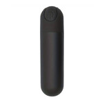 2 Pack // Mini Charging Bullet Erotic Vibrating Massager // All Black 