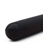 2 Pack // Mini Charging Bullet Erotic Vibrating Massager // All Black 