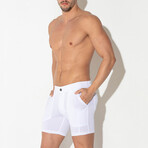 Vivid Short // White (31)