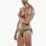 Dive Mini Brief // Khaki (S)