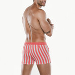 Retro Stripe Trunk // Coral (S)