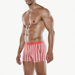 Retro Stripe Trunk // Coral (S)