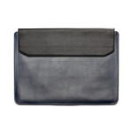 Fleeve // Genuine Leather Sleeve // MacBook 13"-14" (Carbon Black)